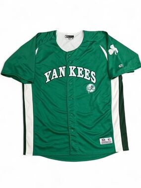 New York Yankees St Patrick’s Day Limited Edition Jersey Mens size 2XL